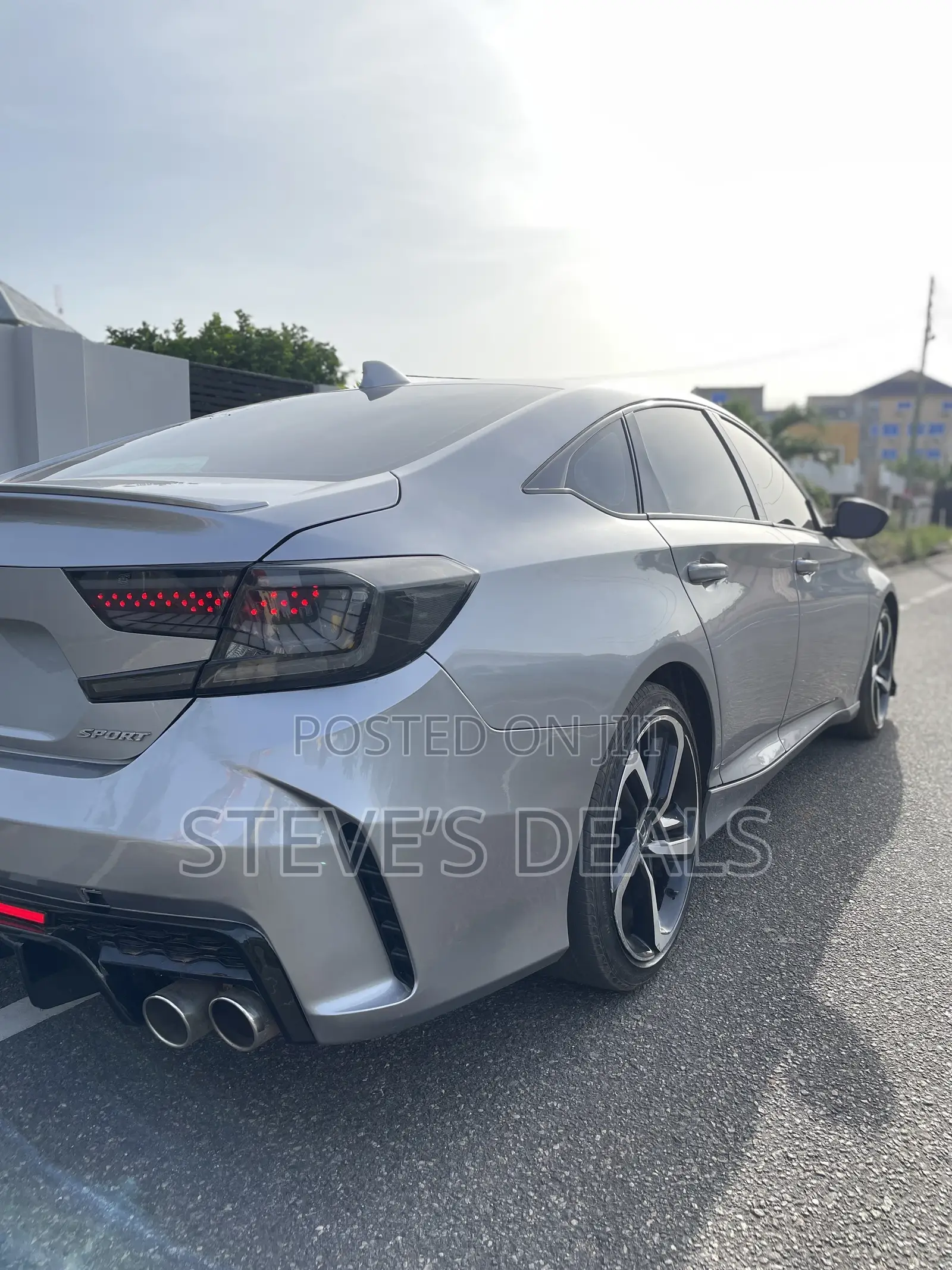 Honda Accord Sport (1.5L 4cyl Turbo CVT) 2019 Gray