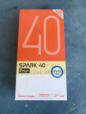 New Tecno Spark 40 Pro+ 256 GB