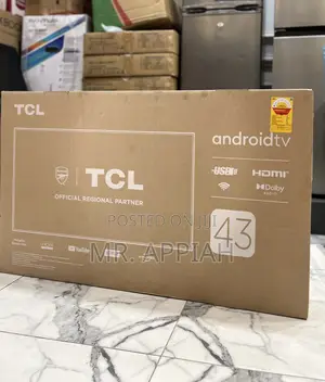 Get Premium TCL 43s5k 43” Uhd Smart Screen Television(Black).