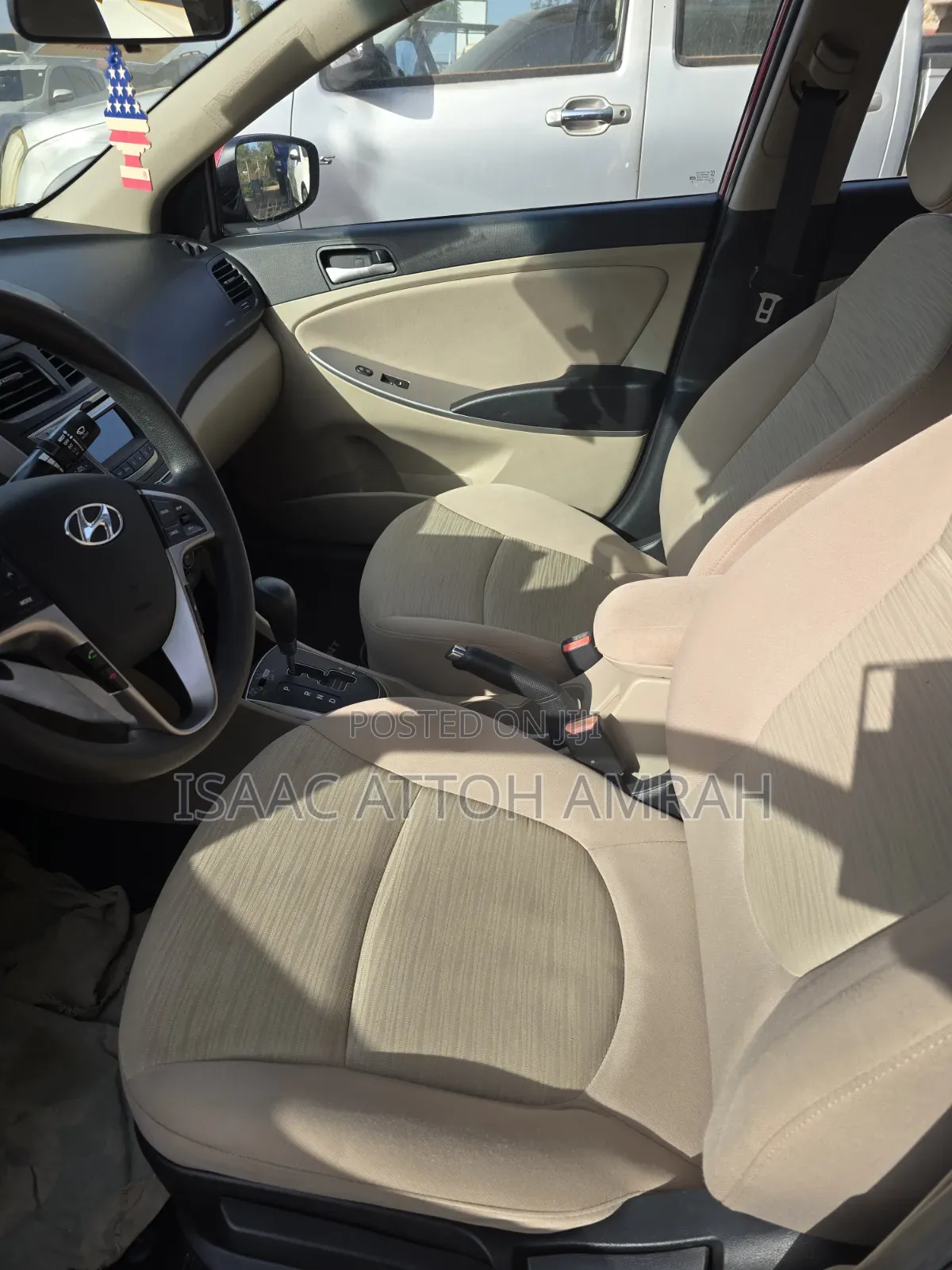 Hyundai Accent 2016 Red