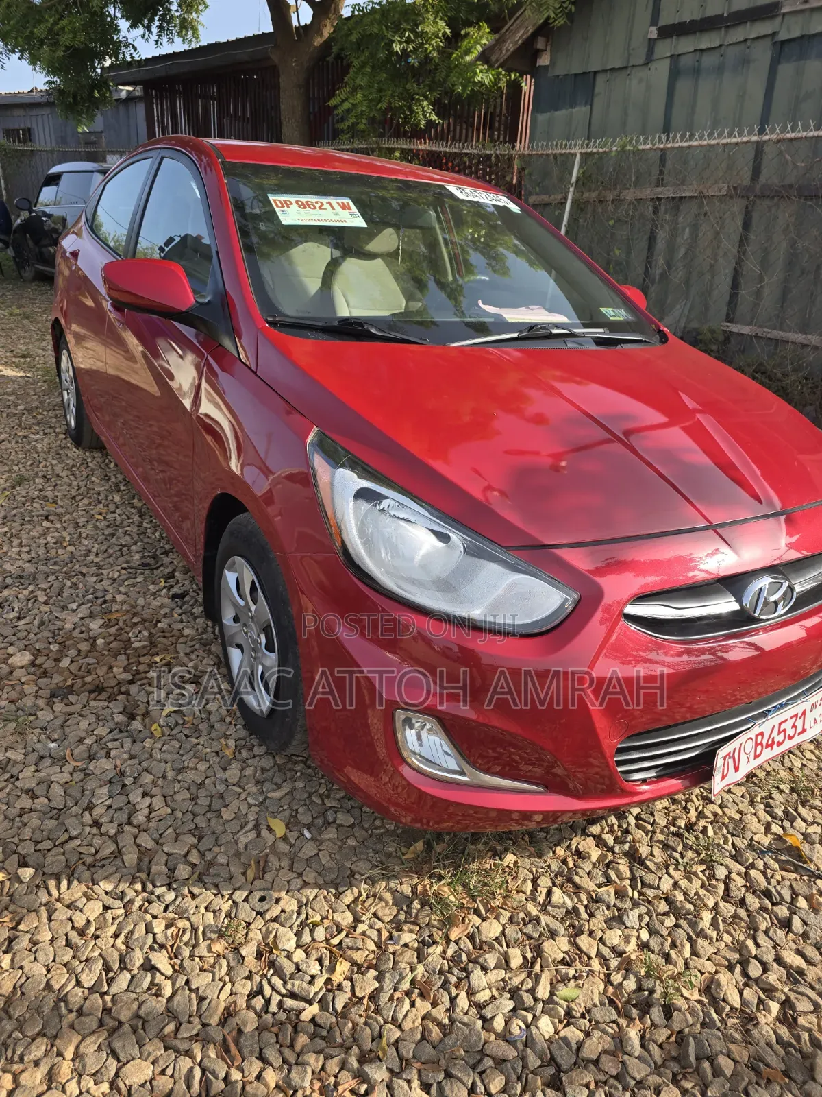 Hyundai Accent 2016 Red