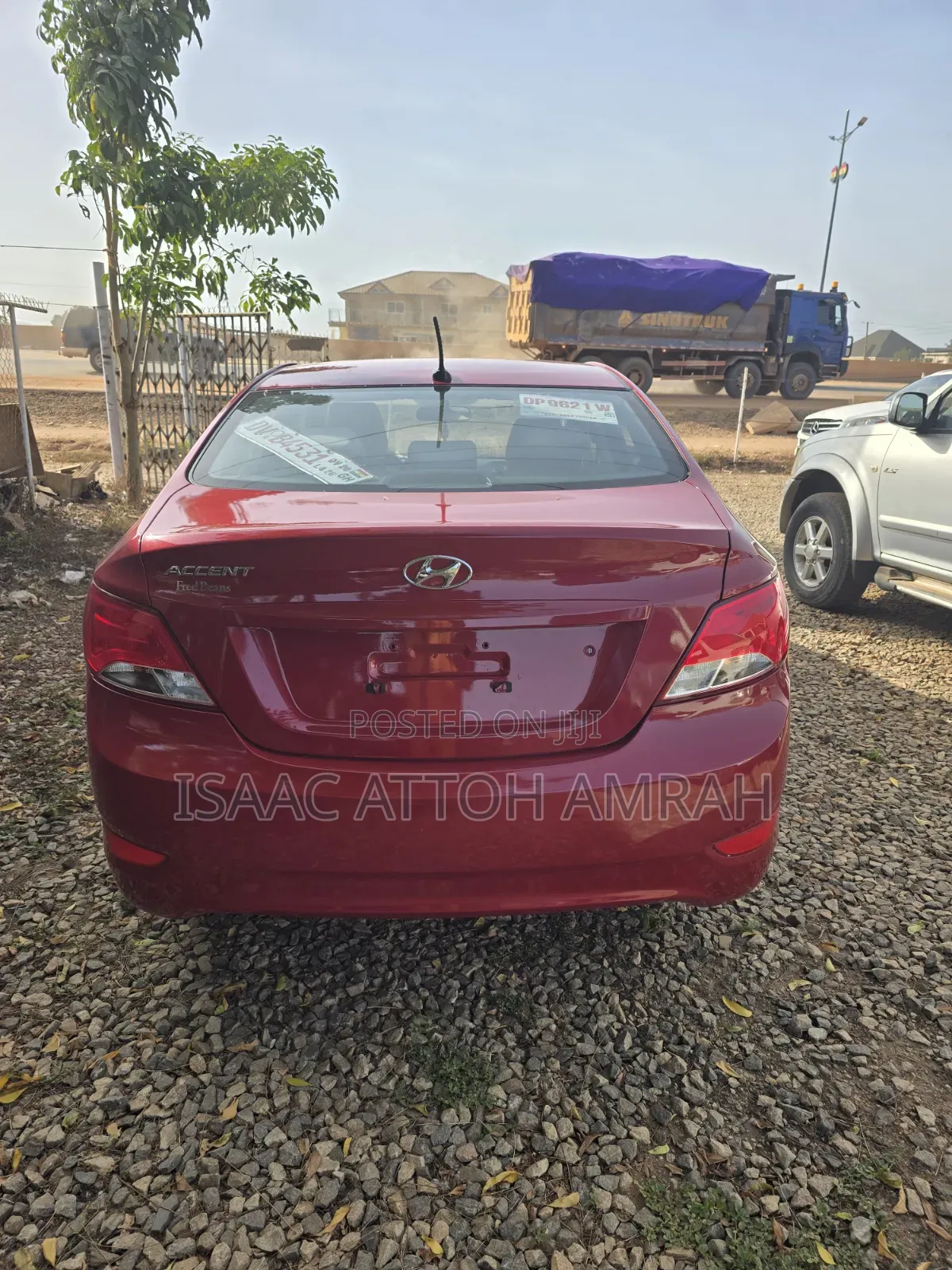 Hyundai Accent 2016 Red