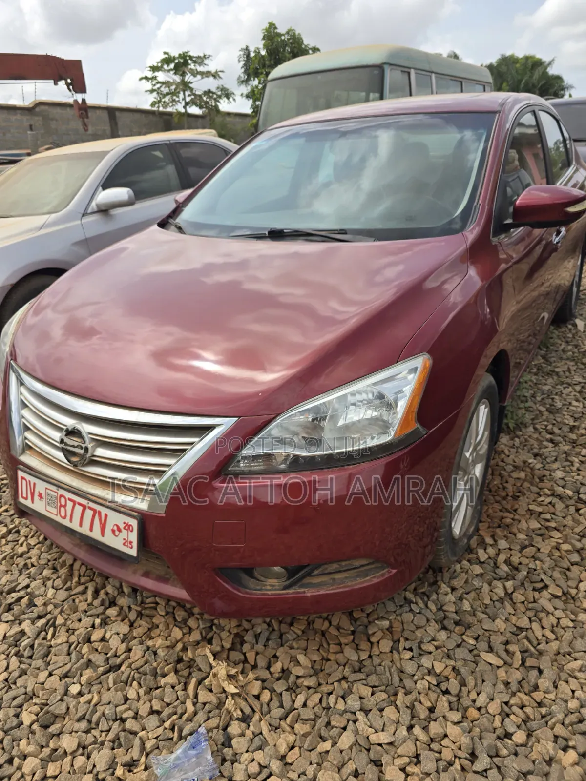 Nissan Sentra S 4dr Sedan (1.8L 4cyl CVT) 2014 Red