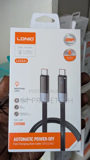 Ldnio Auto Off Type C to C Cable