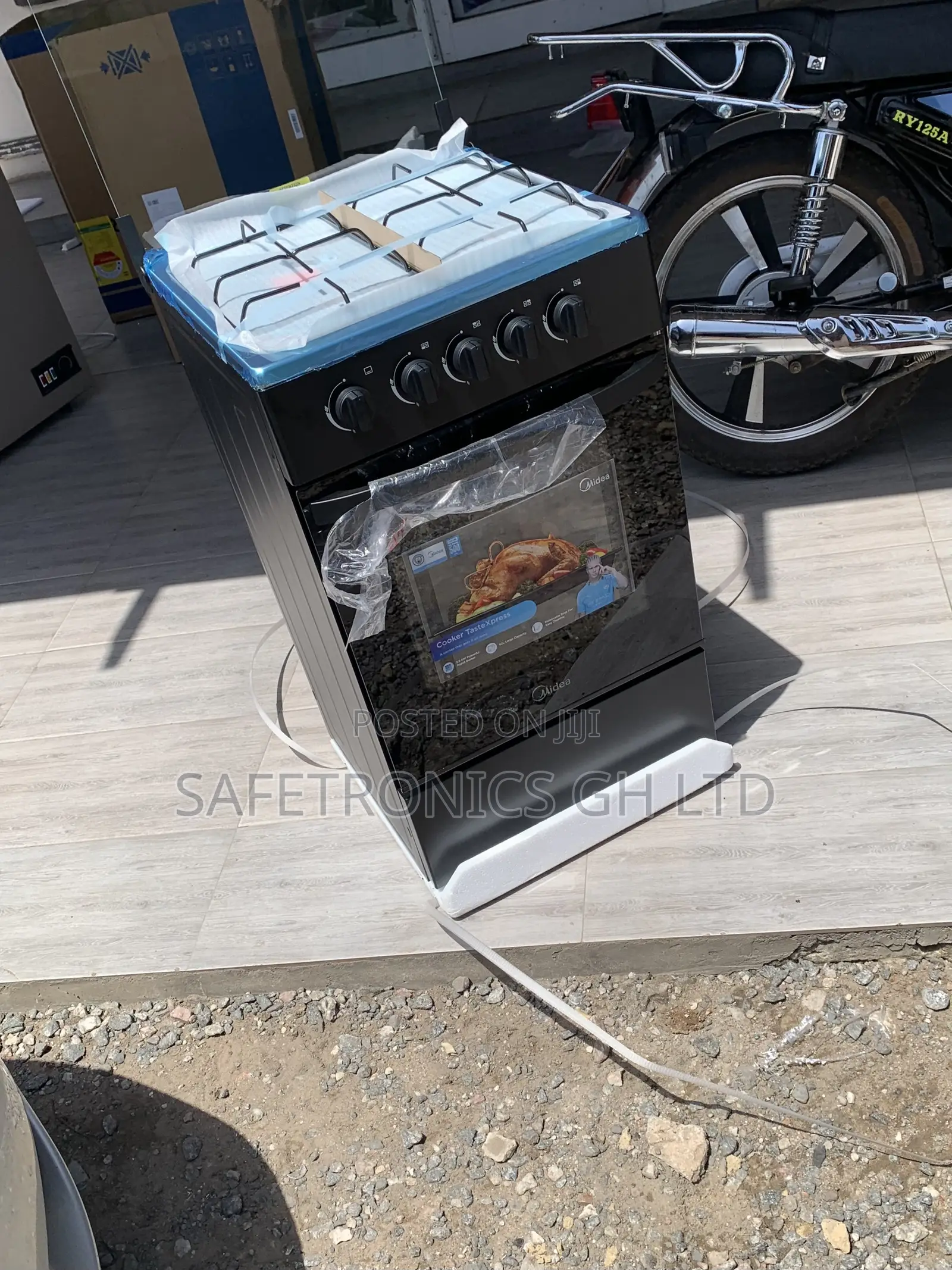 Exclusive Best Midea 4 Burner Gas Cooker Lack Mirror