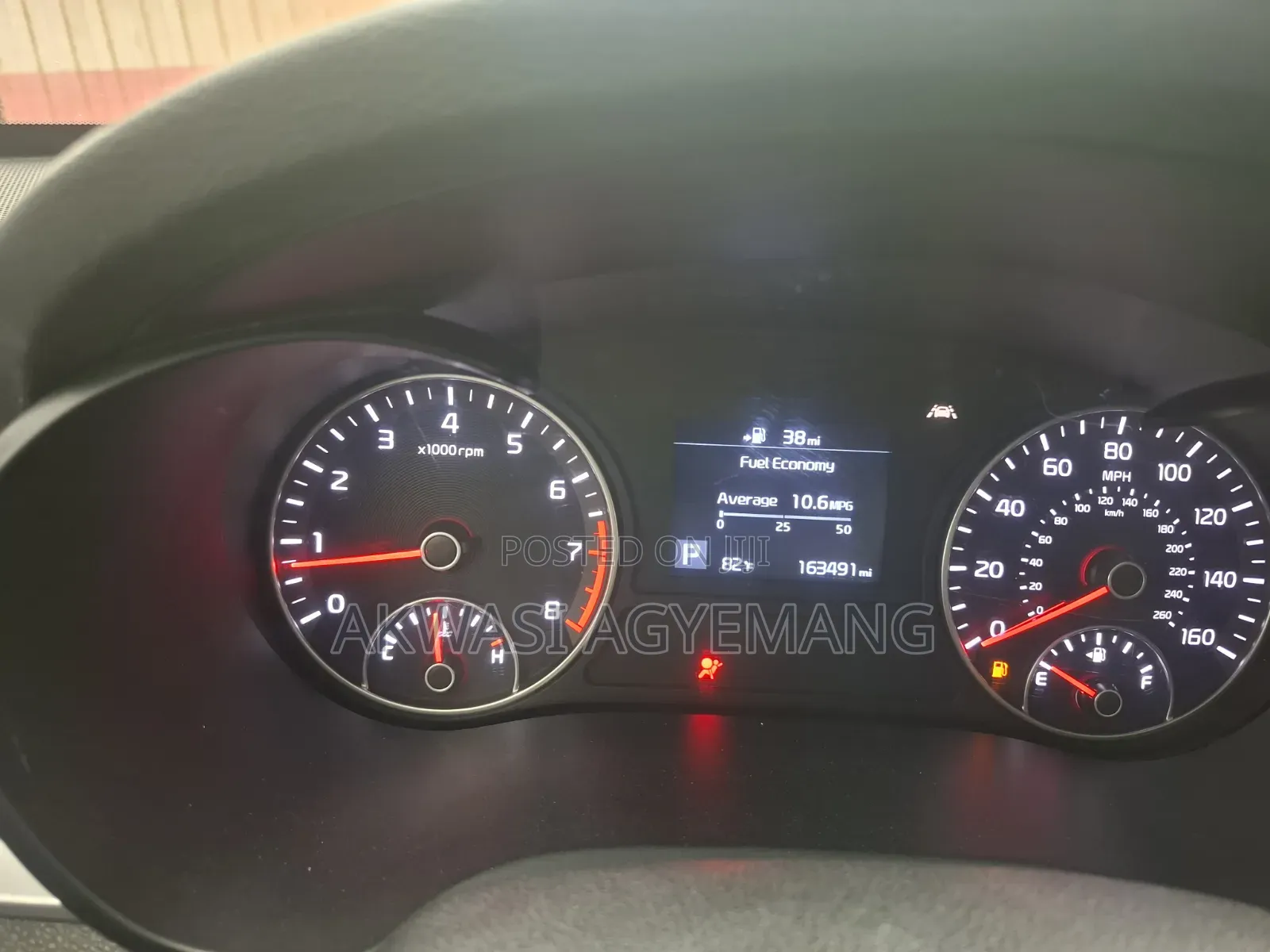 Kia Optima S 2019 Burgundy