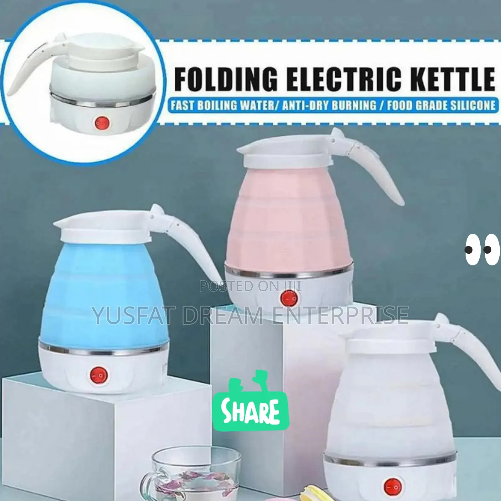 Foldable Electric Kettle