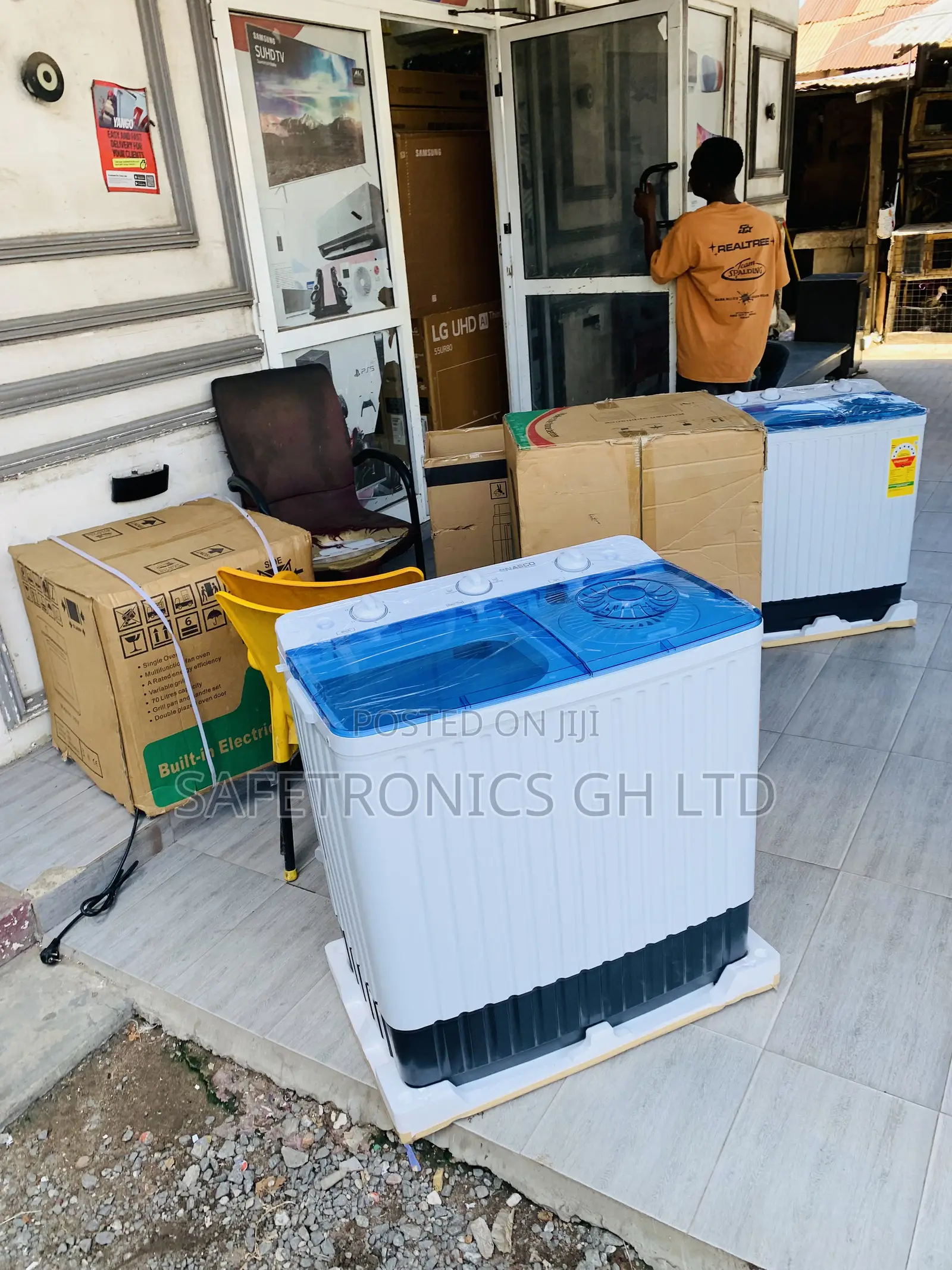 Ultra Modern Nasco 10kg Top Load Semi-Automatic Washing Machine