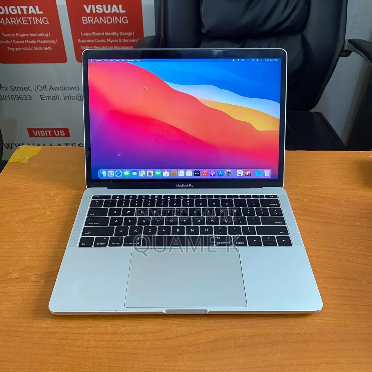Laptop Apple MacBook Pro 2017 8GB Intel Core i5 SSD 128GB