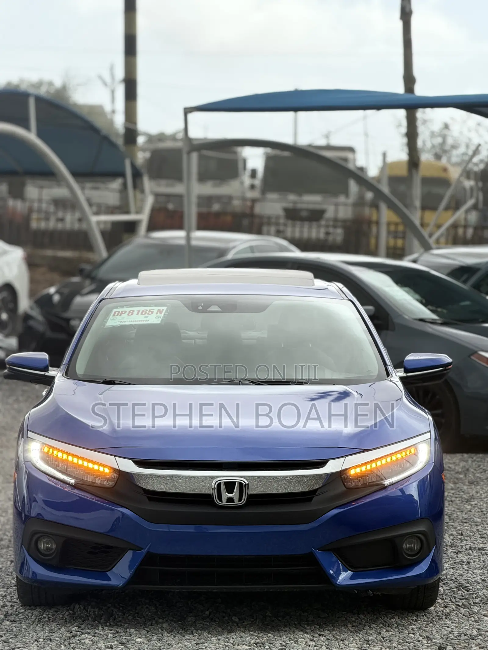 Honda Civic Touring 4dr Sedan (1.5L 4cyl) 2017 Blue