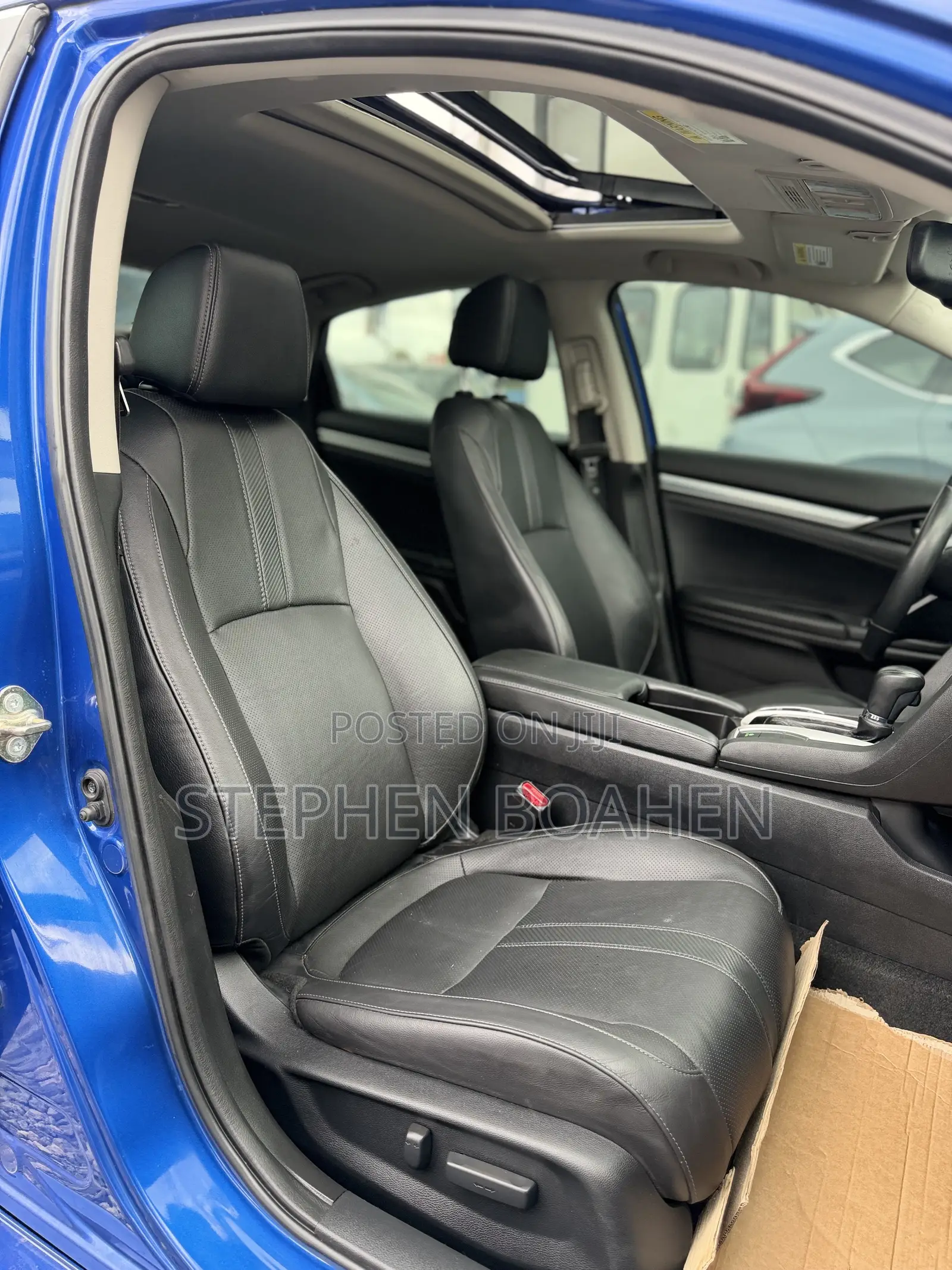Honda Civic Touring 4dr Sedan (1.5L 4cyl) 2017 Blue