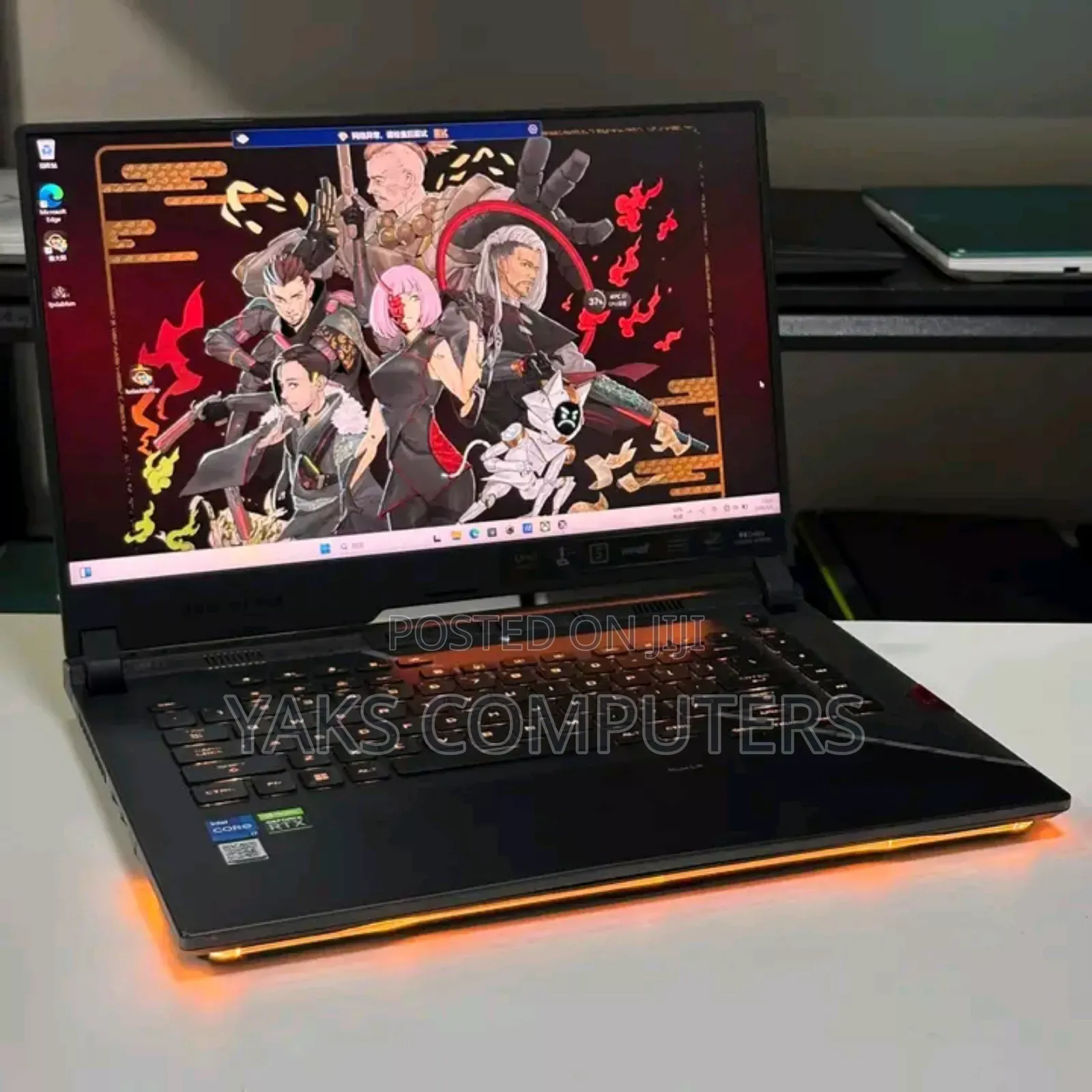 New Laptop Asus ROG Strix G17 16GB Intel Core i7 SSD 1T