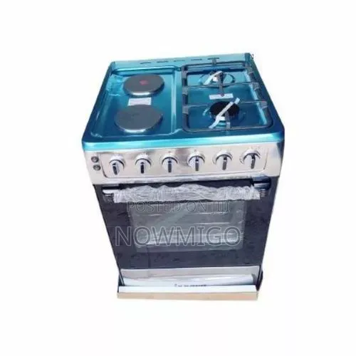 Royal Tech Gas Cooker_ Both Electric and Gas, 2 Burner Each