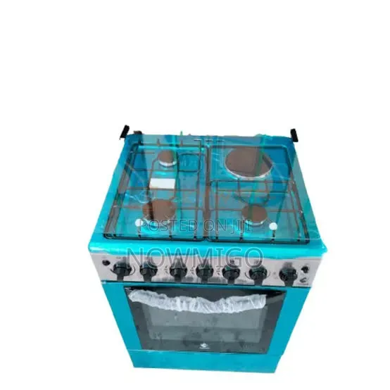 Royal Tech Gas Cooker_ Both Electric and Gas, 2 Burner Each