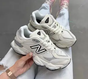 Original New Balance 9060 Sea Salt White