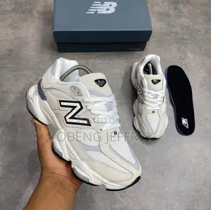 Original New Balance 9060 Sea Salt White