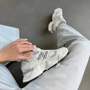 Original New Balance 9060 Sea Salt White