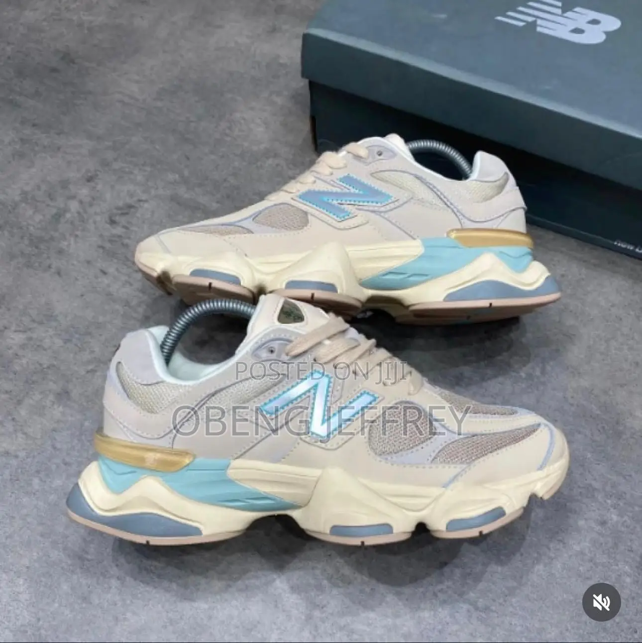 Original New Balance 9060 Ivory Cream