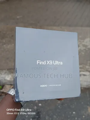New Oppo Find X9 Ultra 512 GB Black