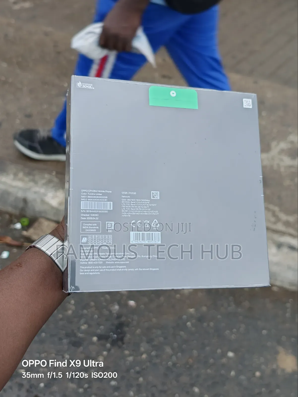 New Oppo Find X9 Ultra 512 GB Black