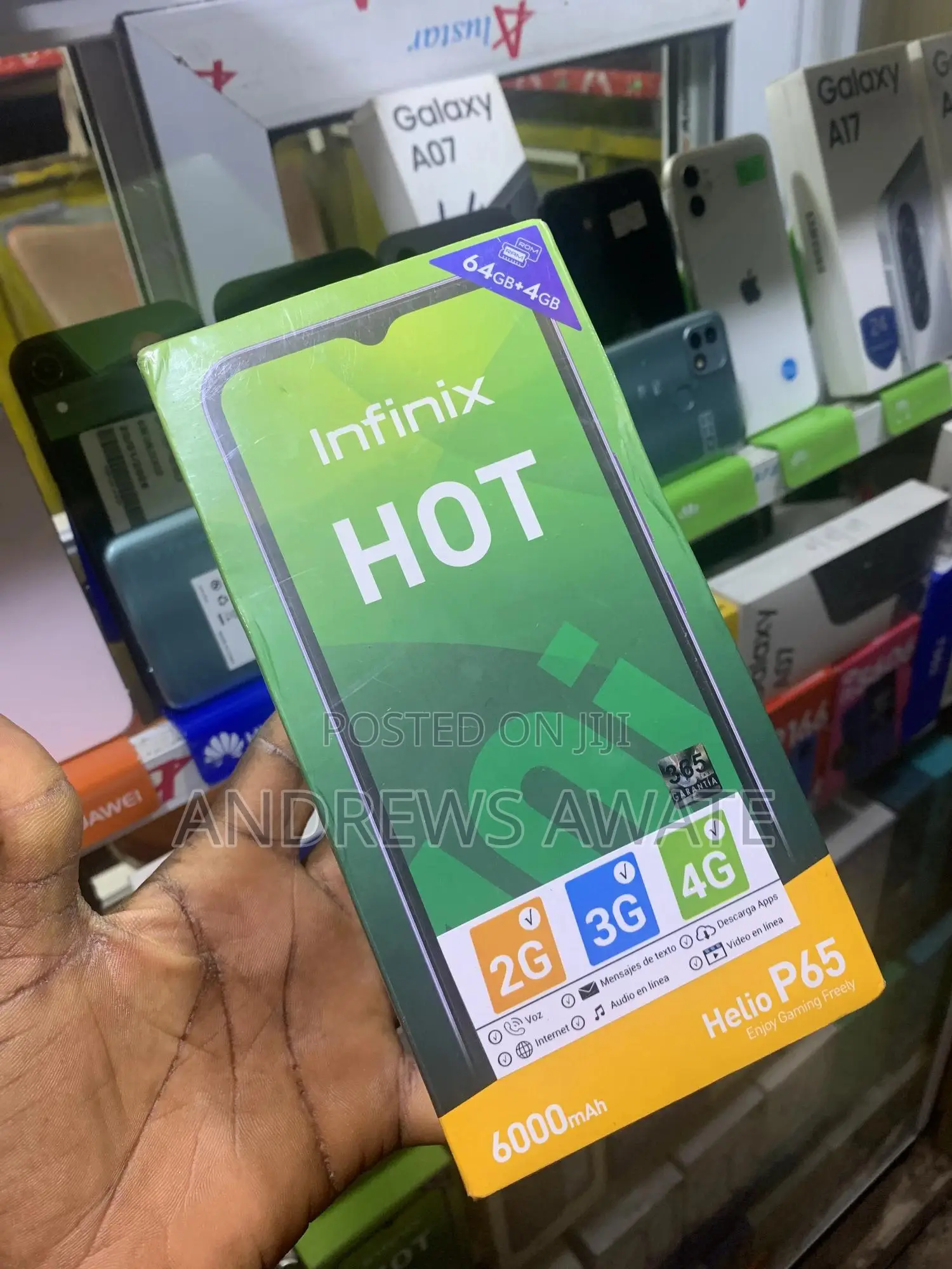 New Infinix Hot 10i 64 GB Blue