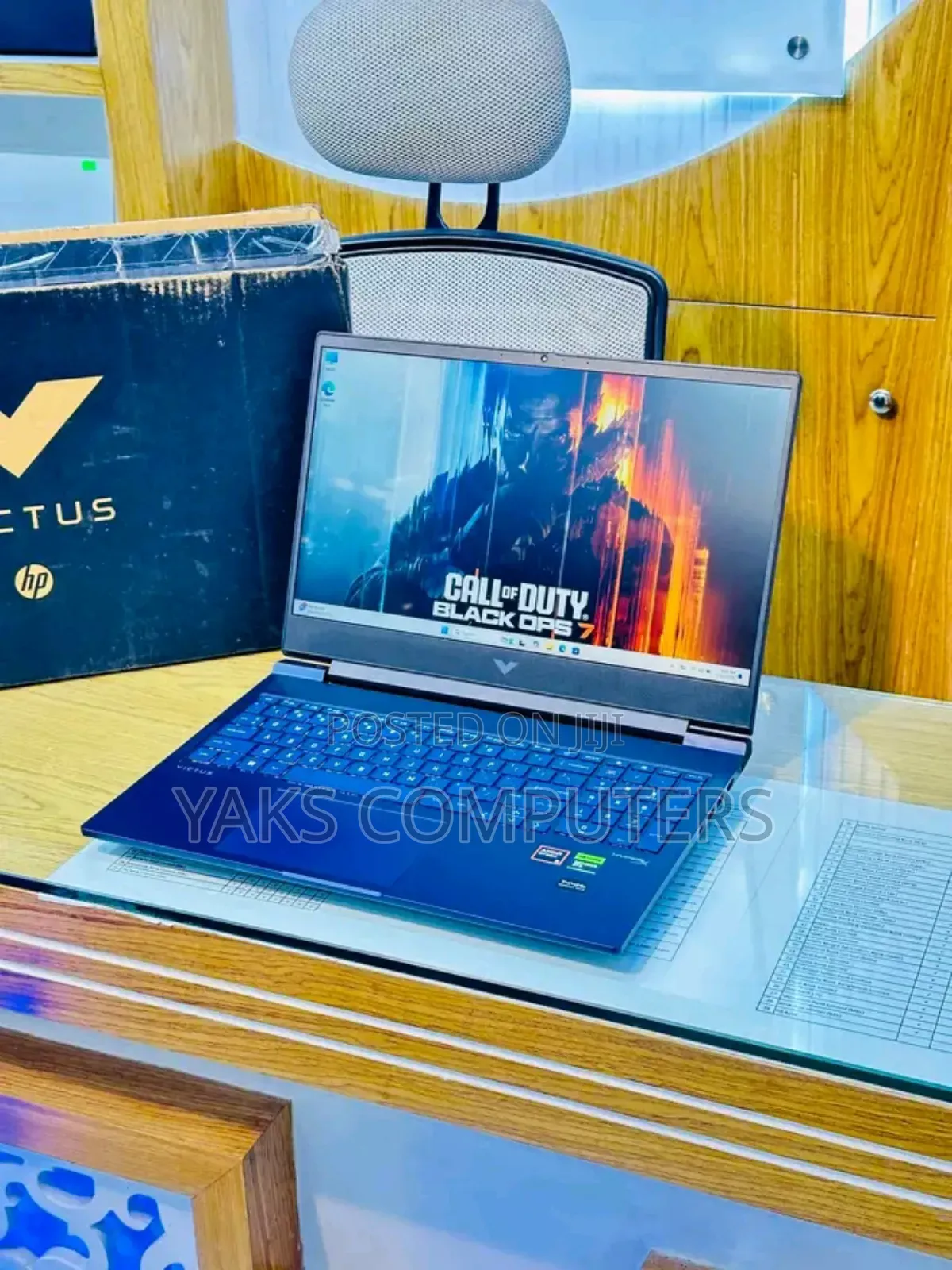 New Laptop HP Victus 15 16GB AMD Ryzen 5 SSD 512GB