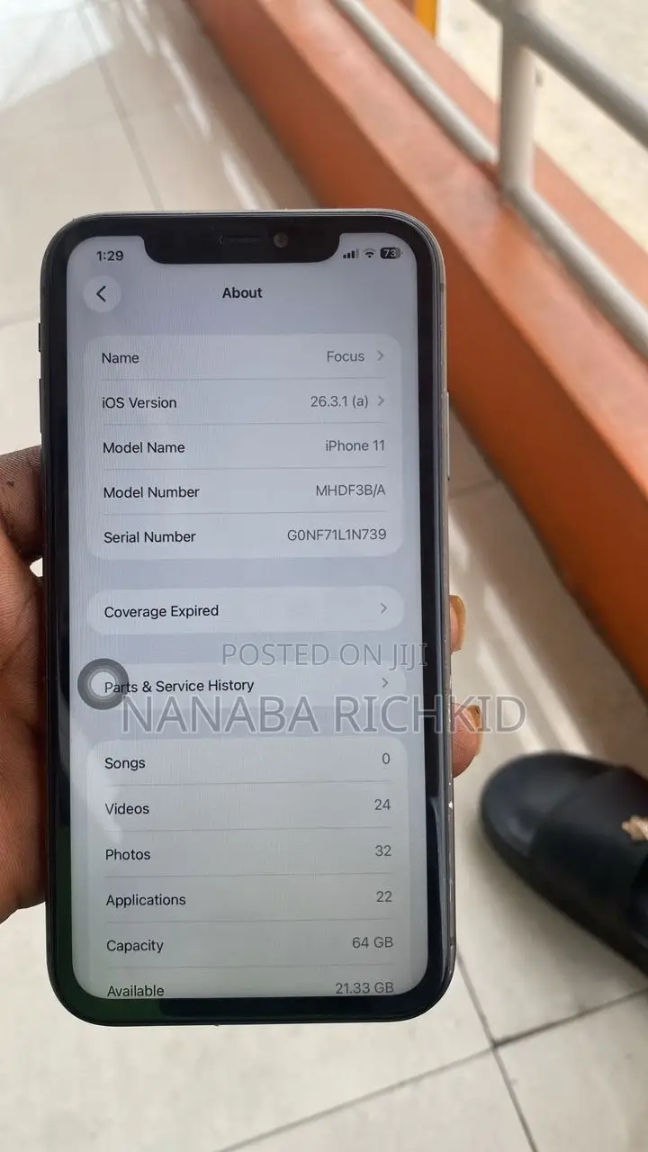 Apple iPhone 11 64 GB Black