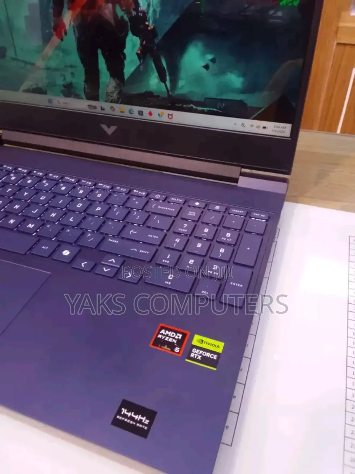 New Laptop HP Victus 15 16GB AMD Ryzen 5 SSD 1T