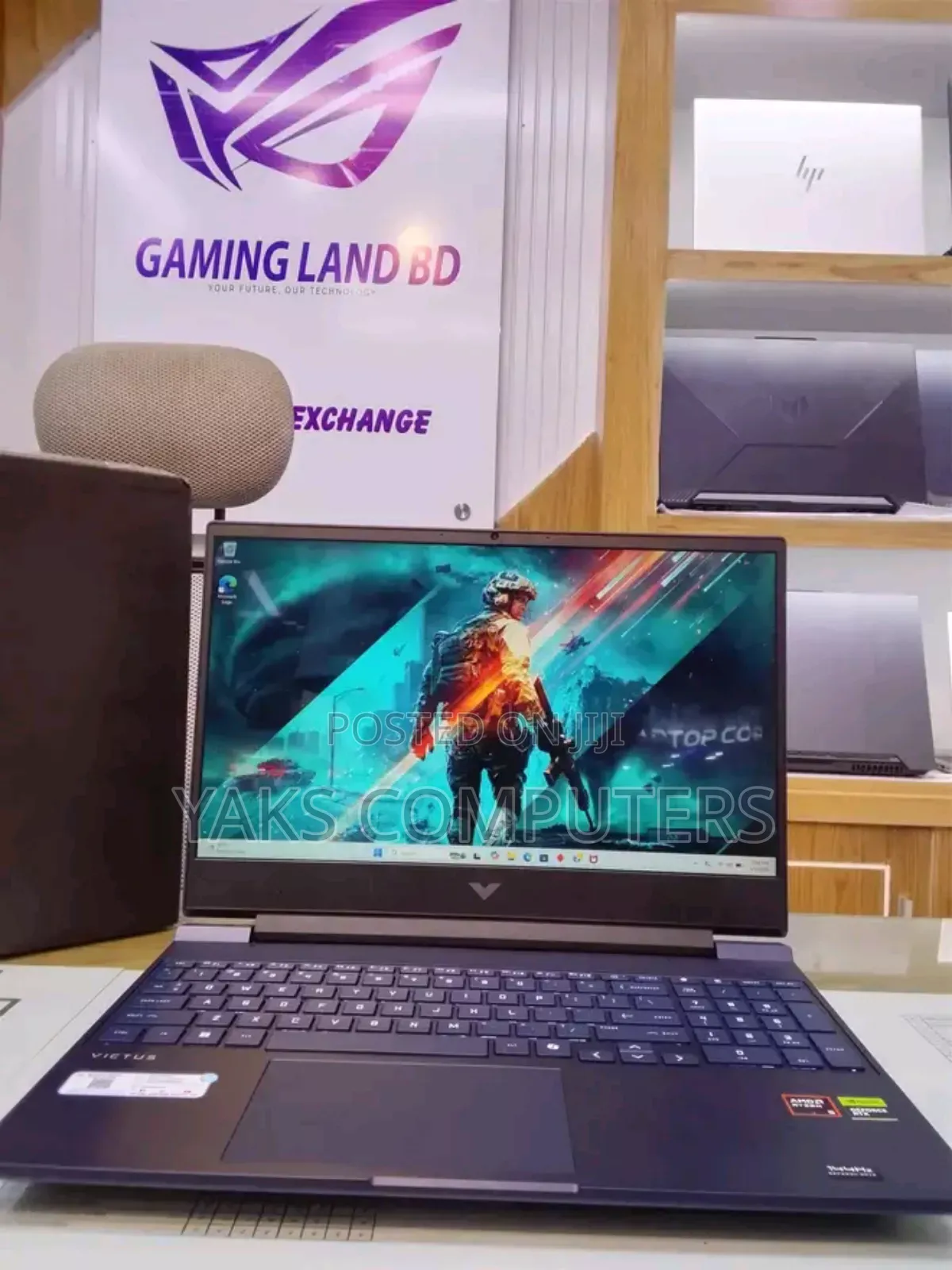 New Laptop HP Victus 15 16GB AMD Ryzen 5 SSD 1T