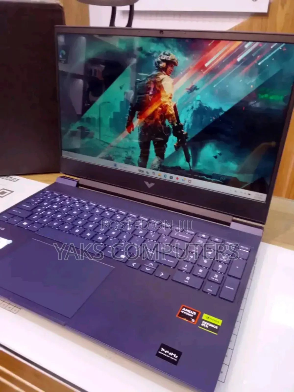 New Laptop HP Victus 15 16GB AMD Ryzen 5 SSD 1T