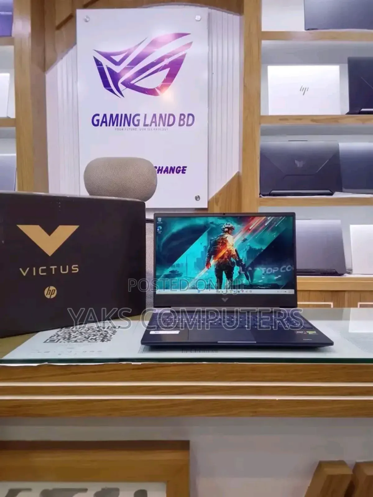 New Laptop HP Victus 15 16GB AMD Ryzen 5 SSD 1T