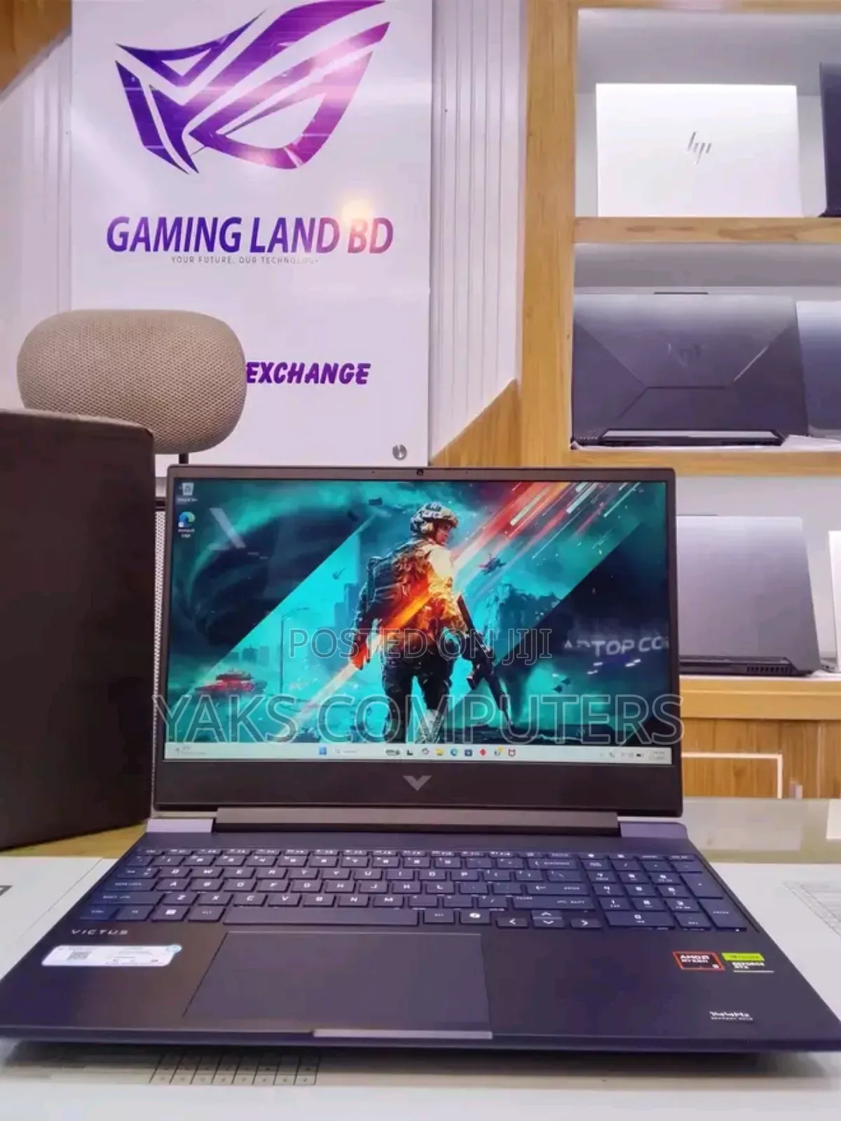 New Laptop HP Victus 15 16GB AMD Ryzen 5 SSD 1T