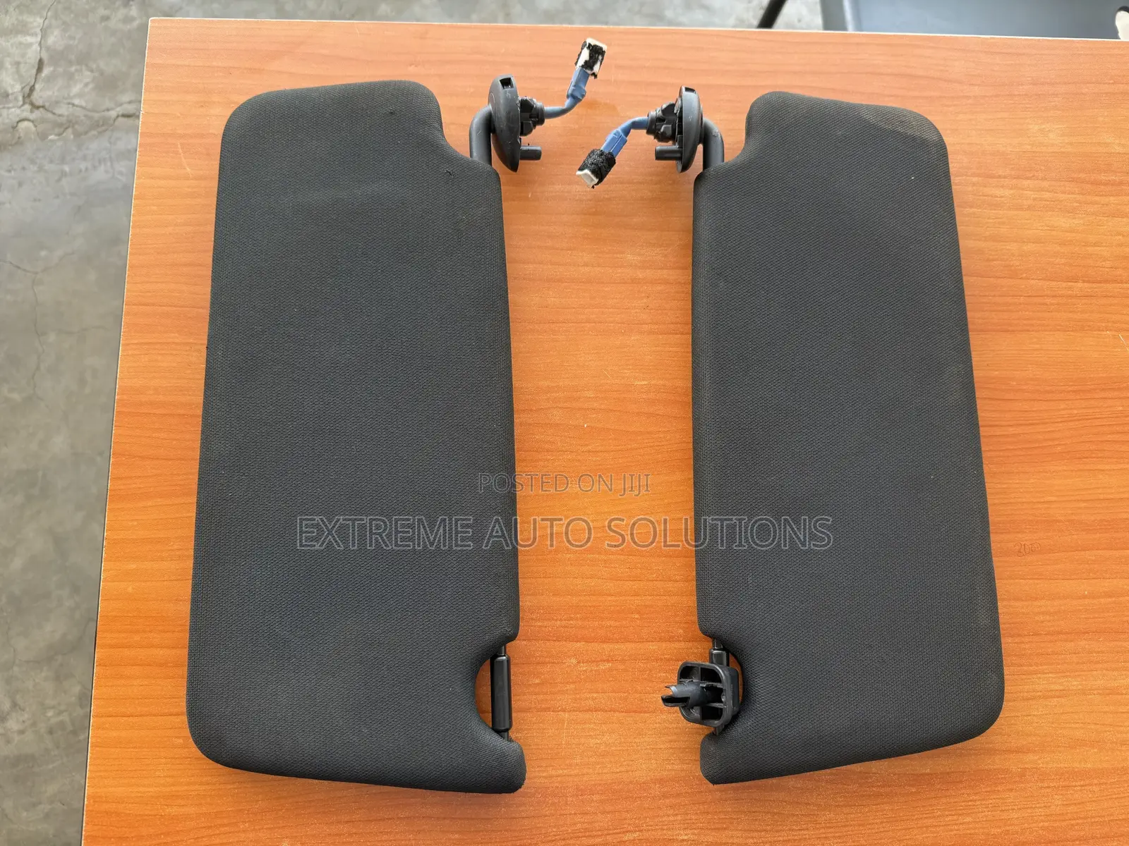 2013-2016 Honda Accord Oem Sun Visors / Pair / Black