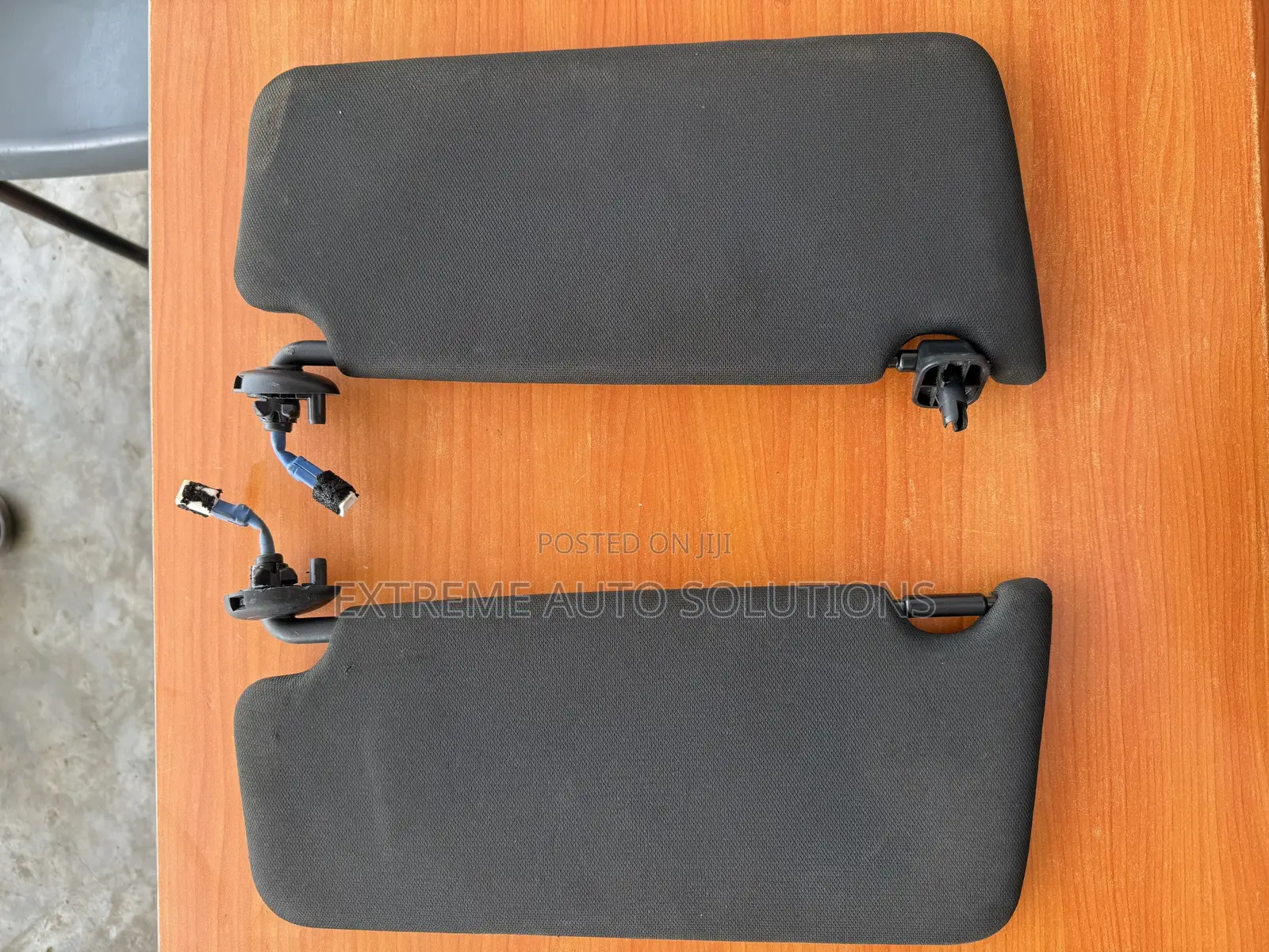 2013-2016 Honda Accord Oem Sun Visors / Pair / Black