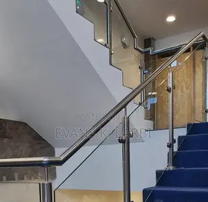 Rocky Stainless Steel And Glass Balustrade