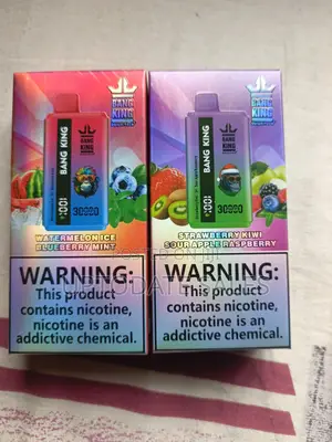 Bang King Chargeable/Disposable Vape/Shisha