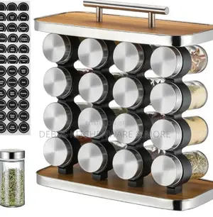 16pcs Spices With Rack