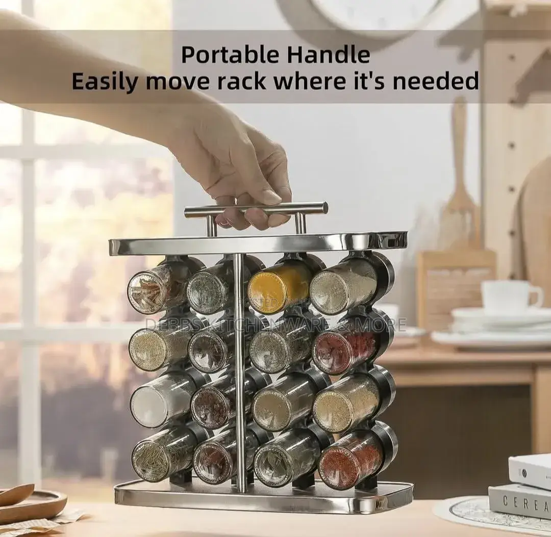 16pcs Spices With Rack