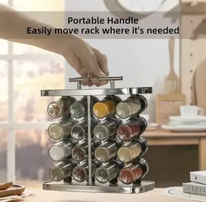 16pcs Spices With Rack