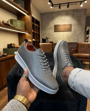 Timberland Casual Leather Sneakers (Grey)
