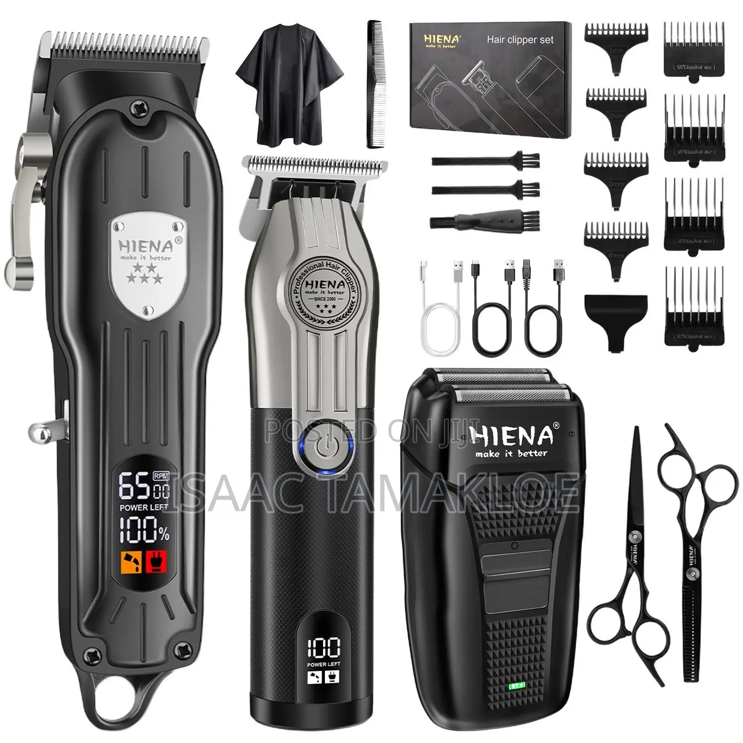 Professional Hair Clipper Full Set