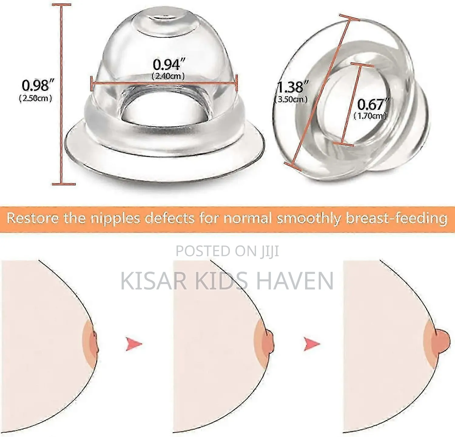 Silicone Inverted Nipple Corrector/ Puller