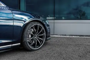 Abt Glossy Black Stud Rims Set 4 for BMW Porche Audi Vw Benz