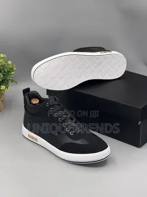 High Quality Diesel Ankle Boots (Black and White)