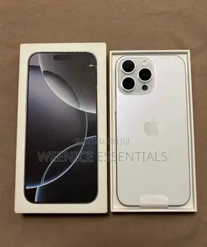 New Apple iPhone 16 Pro Max 256 GB White