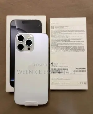New Apple iPhone 16 Pro Max 256 GB White