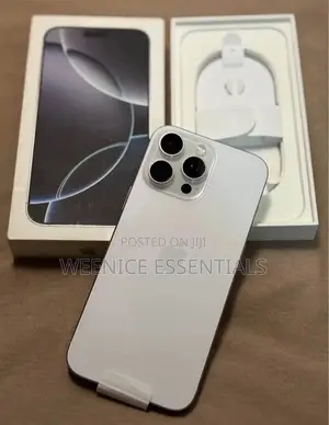 New Apple iPhone 16 Pro Max 256 GB White