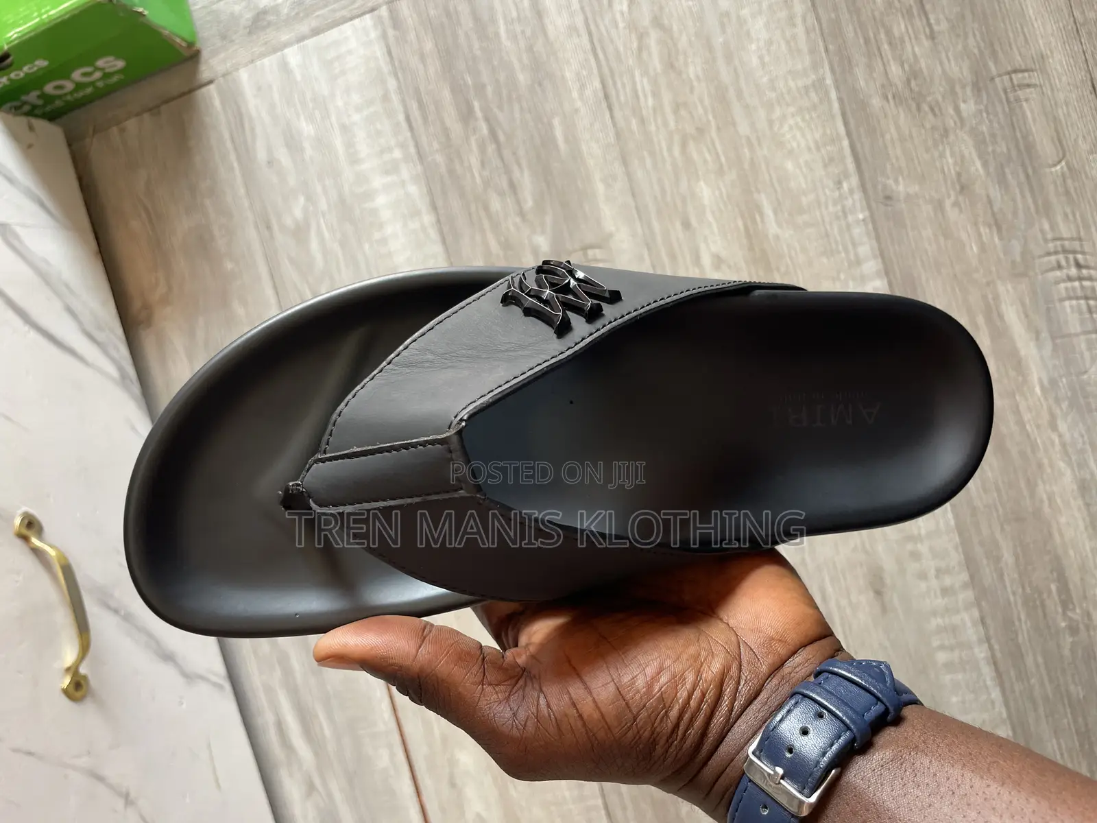 Men Leather Slippers