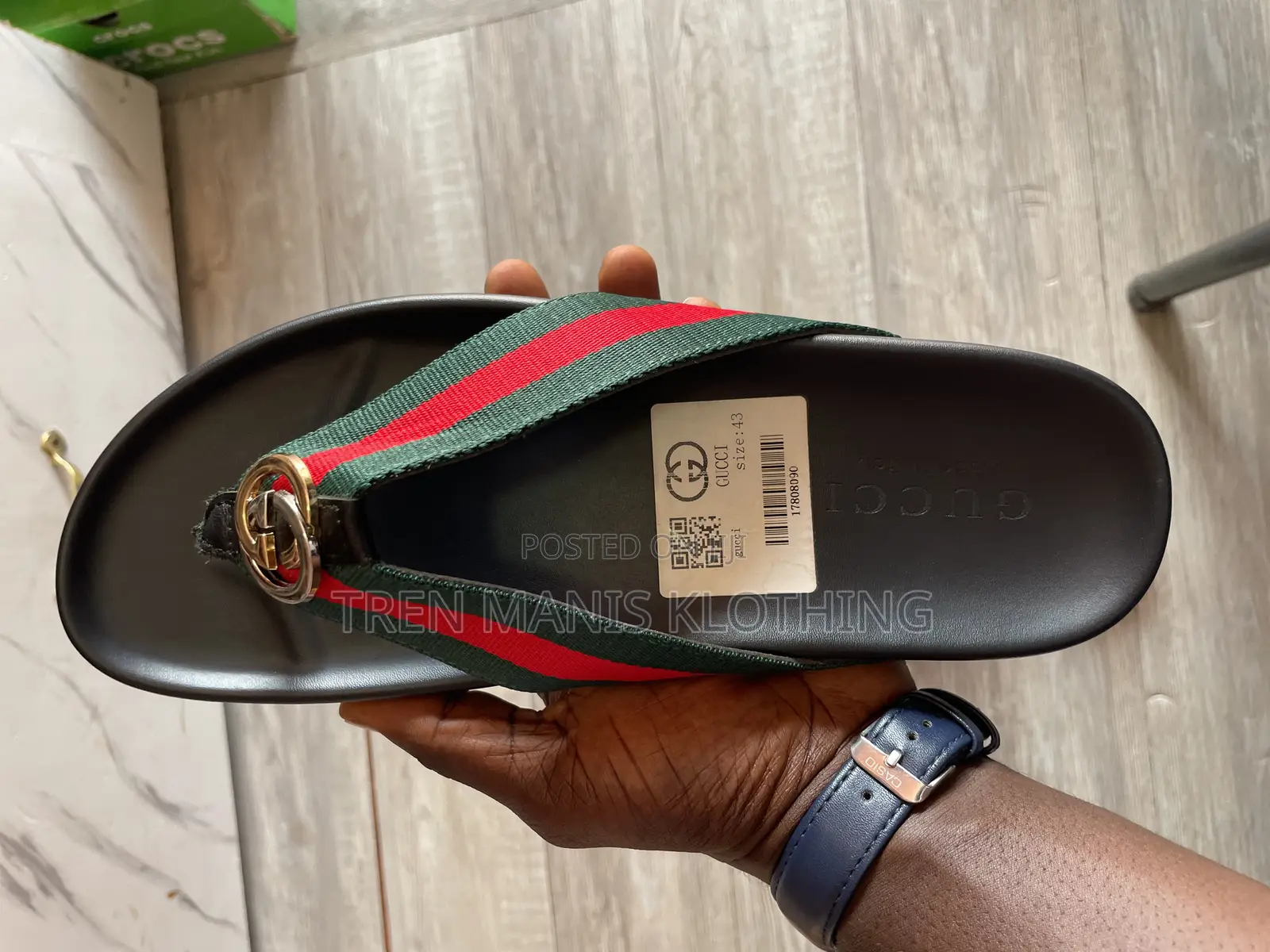 Men Leather Slippers