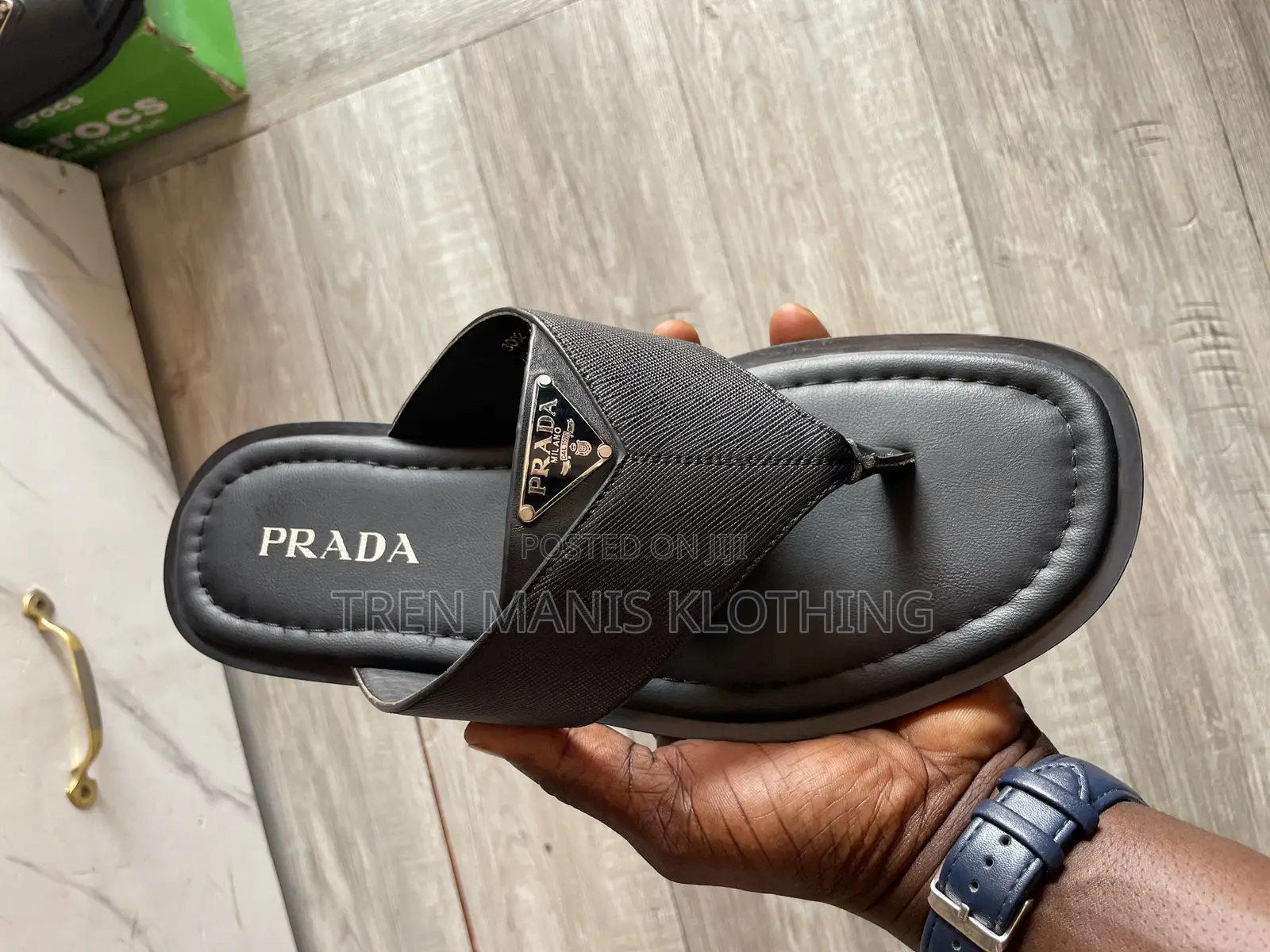 Men Leather Slippers